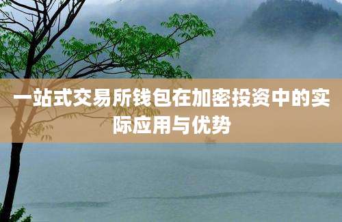 一站式交易所钱包在加密投资中的实际应用与优势