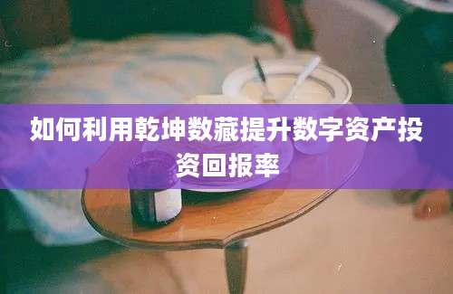 如何利用乾坤数藏提升数字资产投资回报率