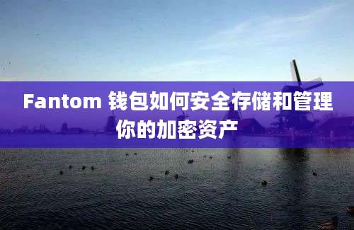 Fantom 钱包如何安全存储和管理你的加密资产