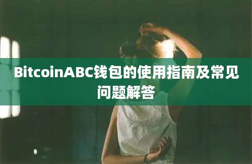 BitcoinABC钱包的使用指南及常见问题解答