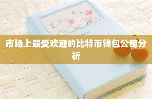 市场上最受欢迎的比特币钱包公司分析