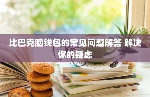 比巴克脑钱包的常见问题解答 解决你的疑虑