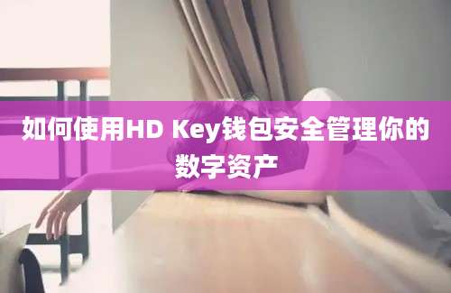 如何使用HD Key钱包安全管理你的数字资产