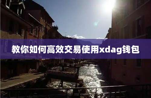 教你如何高效交易使用xdag钱包