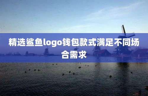 精选鲨鱼logo钱包款式满足不同场合需求