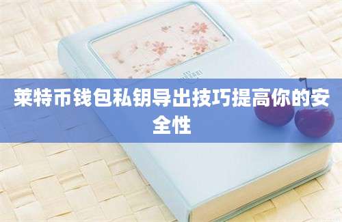 莱特币钱包私钥导出技巧提高你的安全性