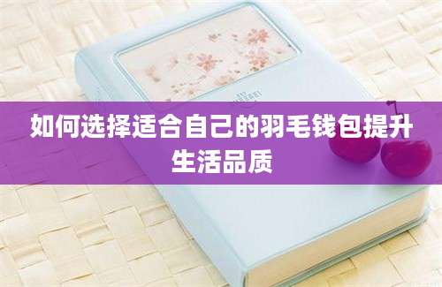 如何选择适合自己的羽毛钱包提升生活品质