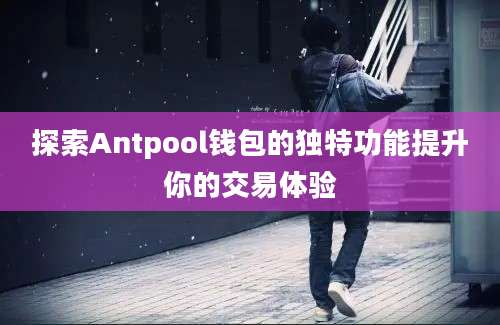 探索Antpool钱包的独特功能提升你的交易体验