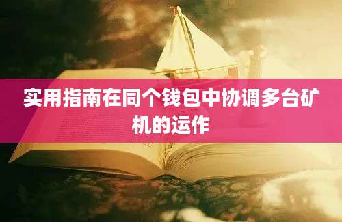 实用指南在同个钱包中协调多台矿机的运作