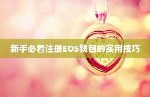 新手必看注册EOS钱包的实用技巧