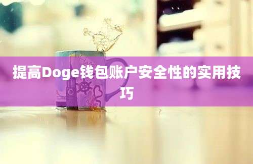 提高Doge钱包账户安全性的实用技巧