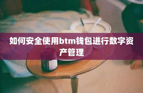 如何安全使用btm钱包进行数字资产管理