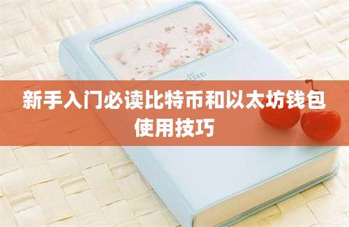 新手入门必读比特币和以太坊钱包使用技巧